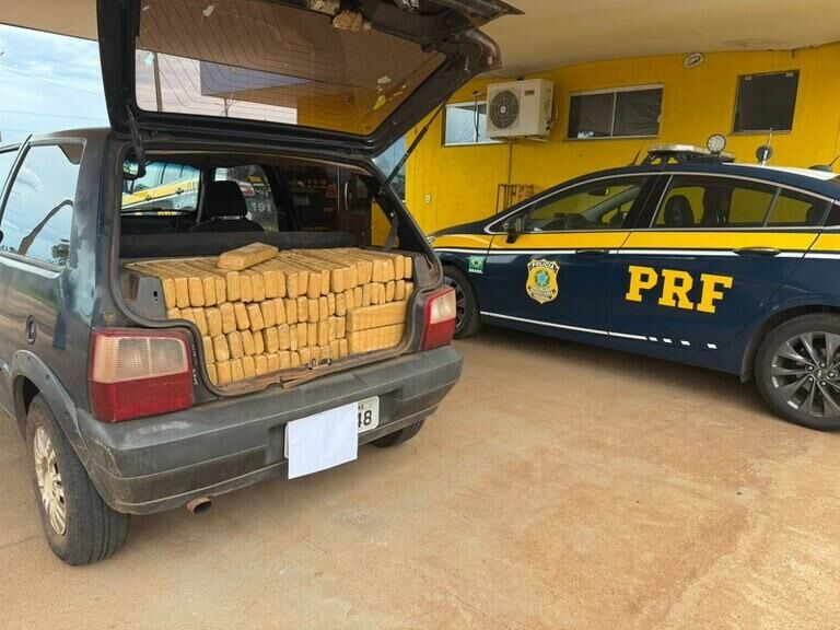 Imagem de compartilhamento para o artigo 420 kg de maconha são apreendidos durante fiscalização na BR-262, em Água Clara da MS Todo dia